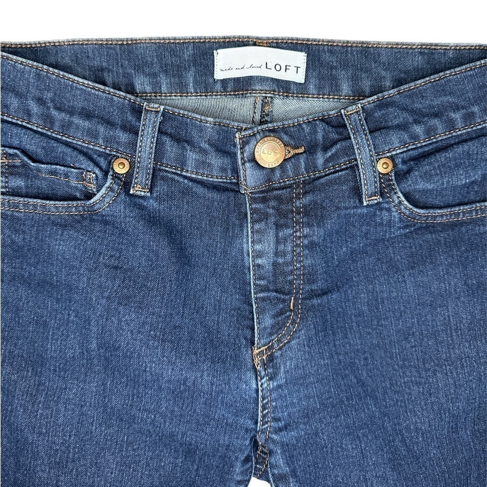 LOFT Modern Skinny Jeans Petite 26/2 - Picture 2 of 4